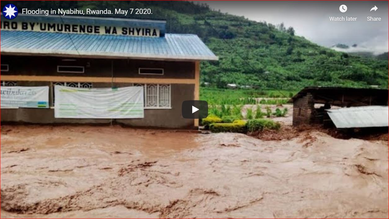 Flooding in Nyabihu, Rwanda. May 7 2020. Vision Times West