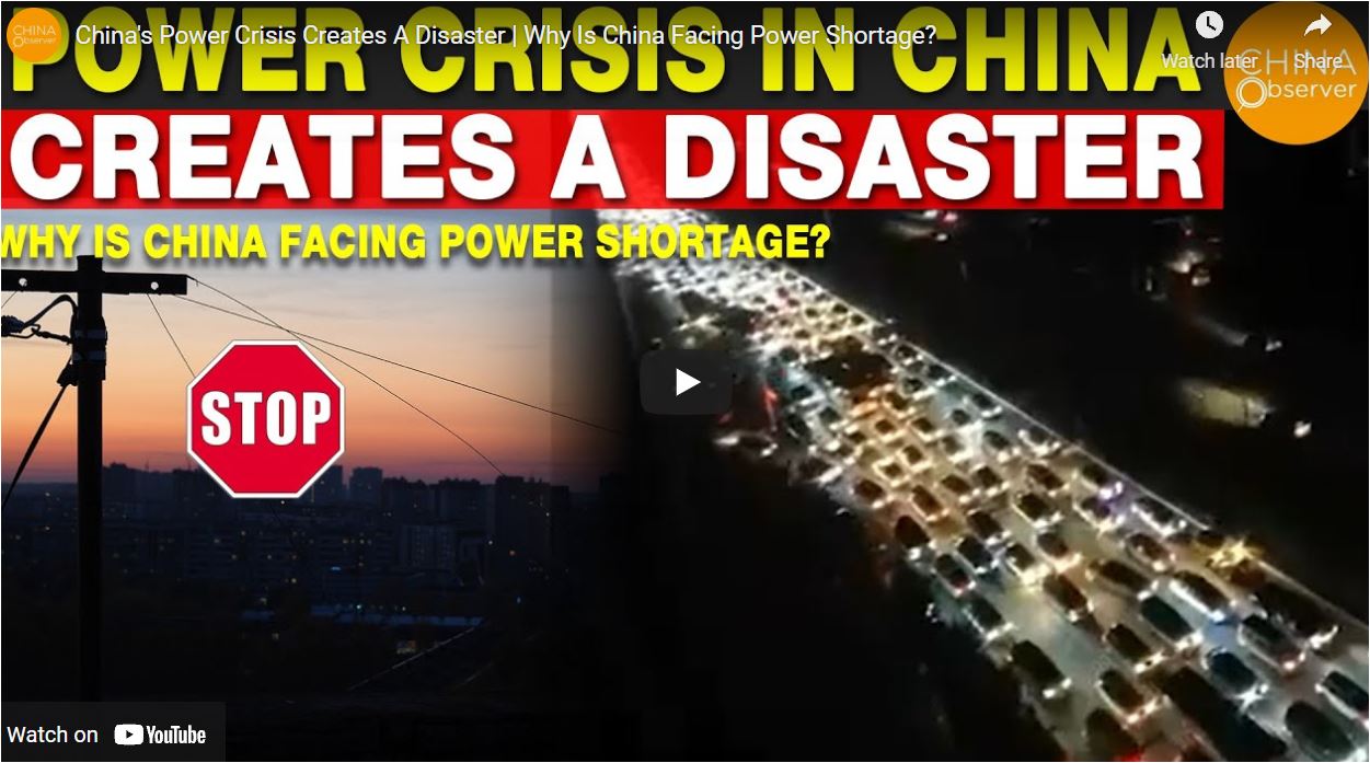 China's Power Crisis Creates A Disaster Why Is China Facing Power